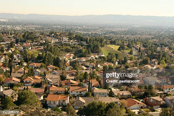 san fernando valley - housing development photos stock pictures, royalty-free photos & images