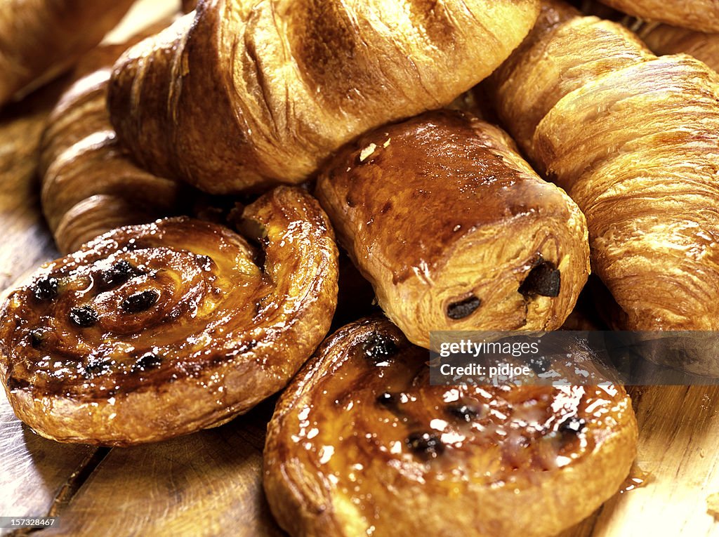 Croissants and Danish