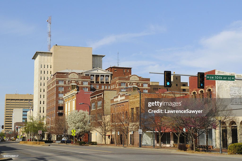 Topeka, Kansas, downtown view