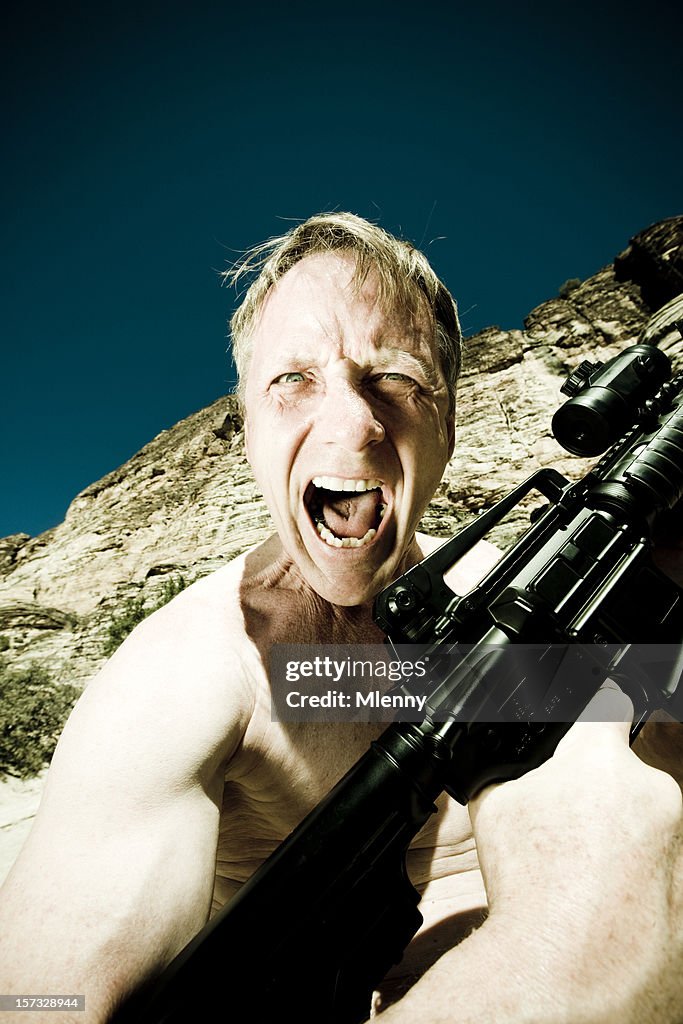 Senior Rambo Insane Senior Rambo High-Res Stock Photo - Getty Images