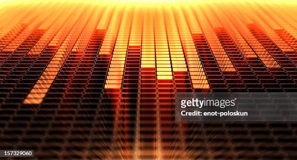 equalizer - audio graph stock pictures, royalty-free photos & images