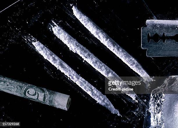 cocaine - drug smuggling 個照片及圖片檔
