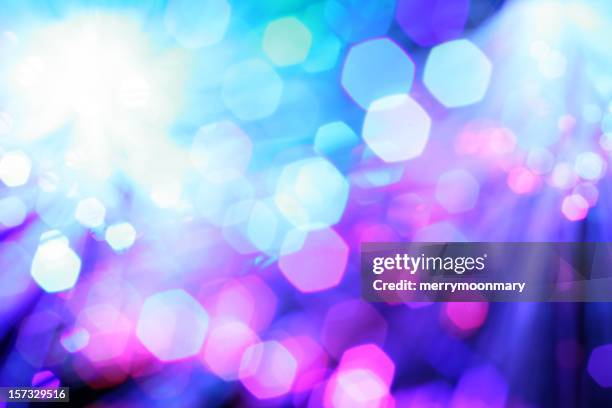 abstract light background blue - stage lights stock pictures, royalty-free photos & images