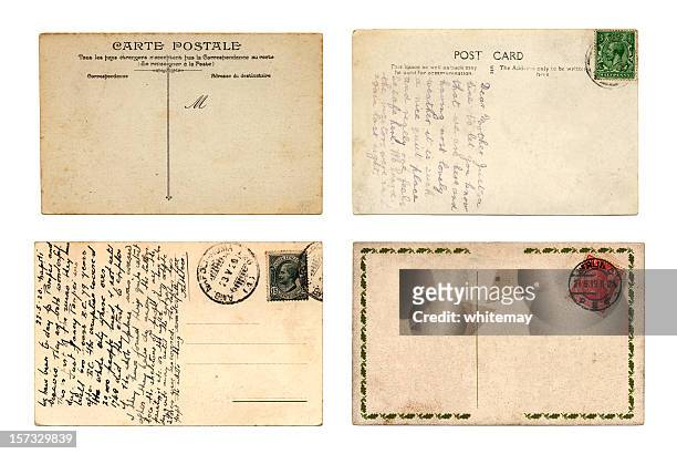 international postcards - postmark stock pictures, royalty-free photos & images