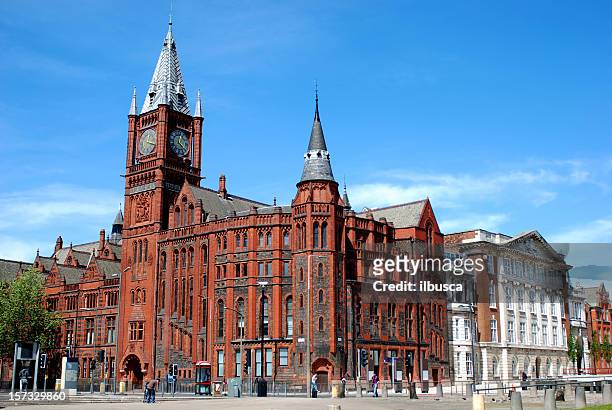 the university of liverpool victoria building - liverpool england stock pictures, royalty-free photos & images