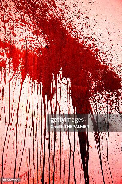 splatter - blut stock-fotos und bilder