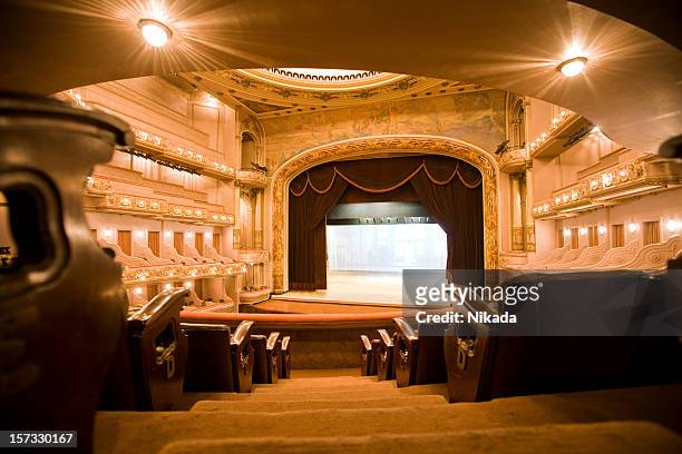 classical theatre - opera stage stock pictures, royalty-free photos & images