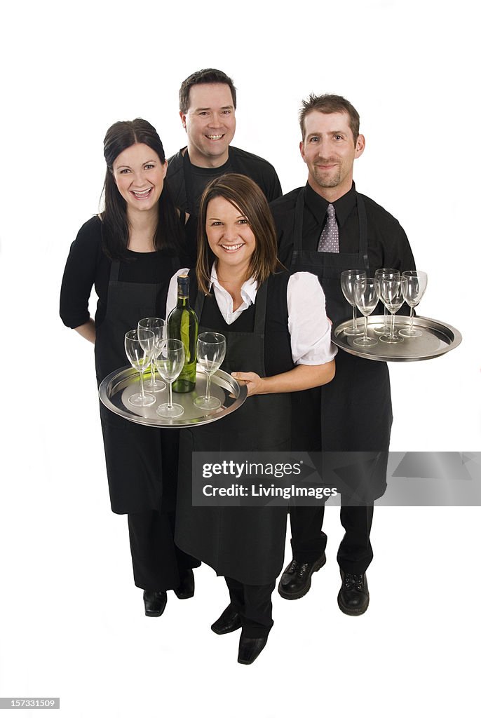 Catering-Personal oder Supermarkt