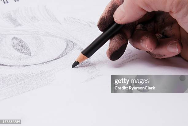 sketch artist - art class stock pictures, royalty-free photos & images