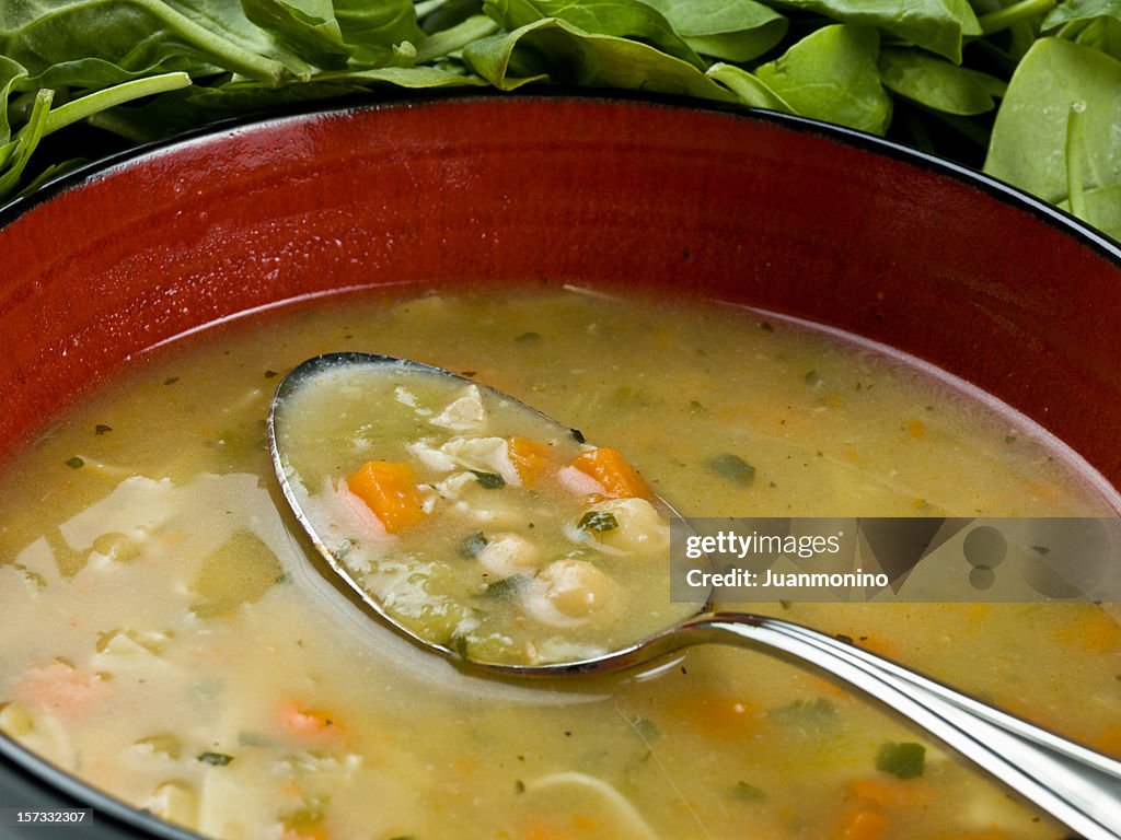 Pollo minestrone