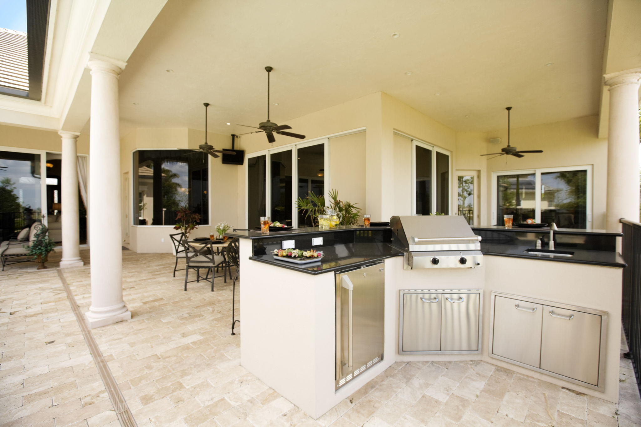 outdoor kitchen design