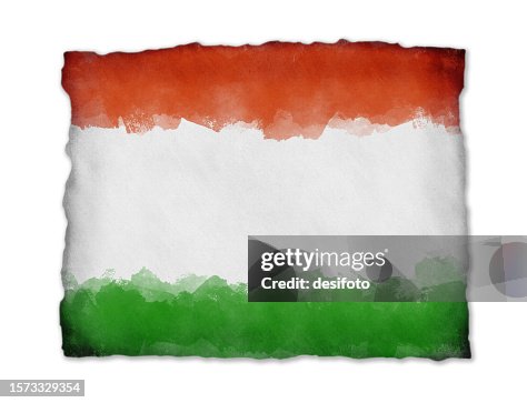 Horizontal Tri Color Horizontal Backgrounds Of Tricolor Bands In Bright Smudged Orange Or ...