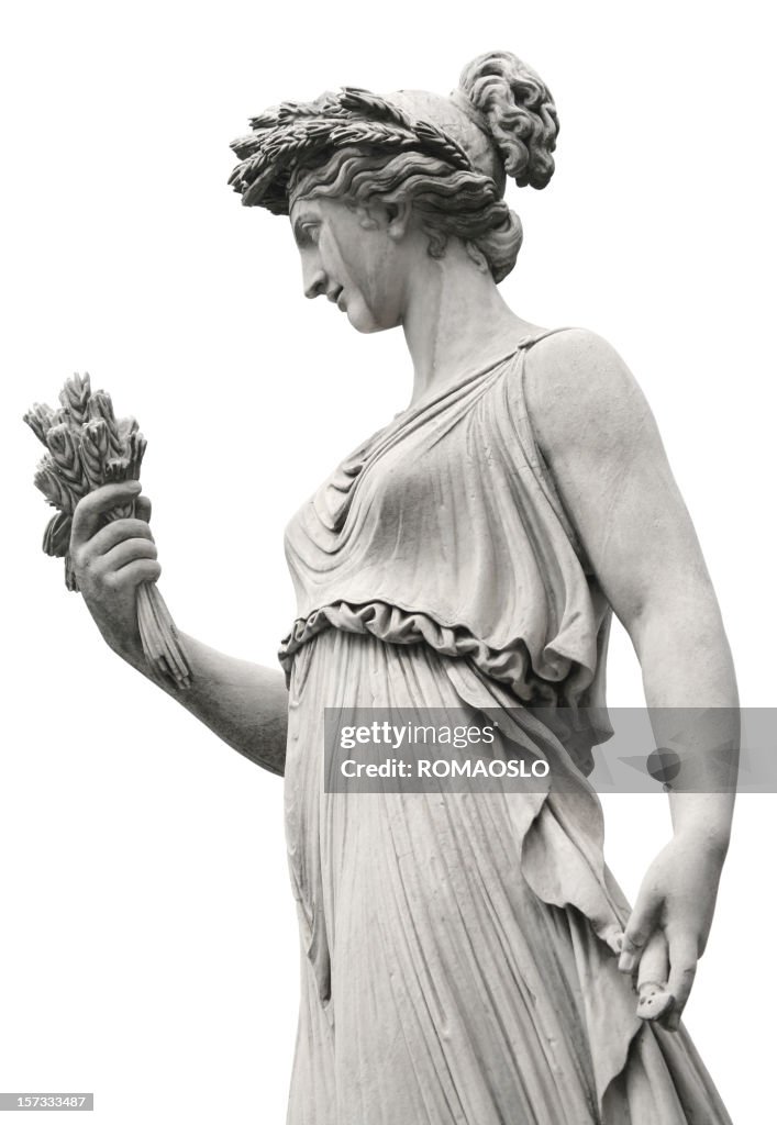 Neoclássico Escultura de mulheres, Roma Itália