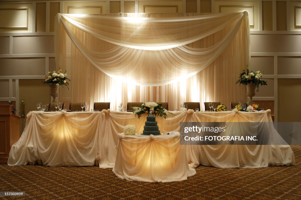 Wedding Head table