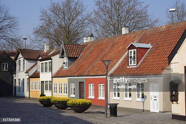poet hans christian andersen home town odense - hans christian andersen stock pictures, royalty-free photos & images