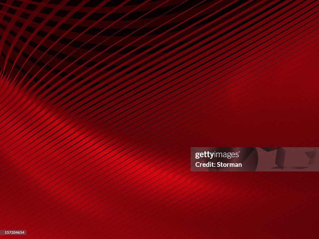 Abstract red stripes