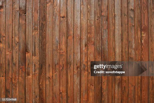 old wooden texture - picket fence stockfoto's en -beelden