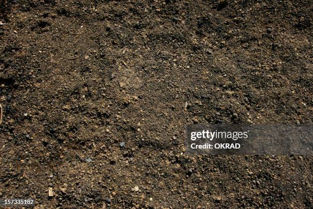 topsoil background - plowed field stock pictures, royalty-free photos & images