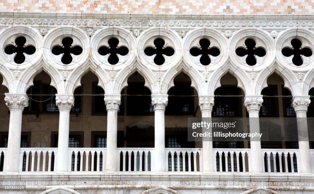 Doges Palace Detail Venice Italy