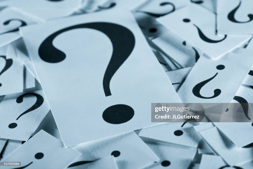 Question Getty Questions High-Res Stock Photo - Getty Images