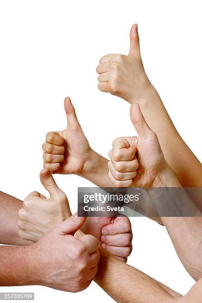 thumbs up - thumb war stock pictures, royalty-free photos & images