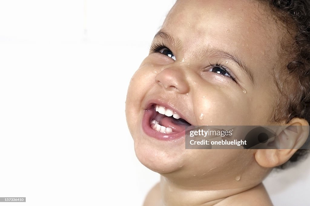 Smiling baby