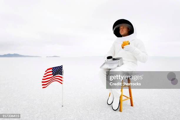 just another day on the job - astronaut bildbanksfoton och bilder