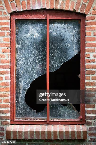 Broken Window High-Res Stock Photo - Getty Images