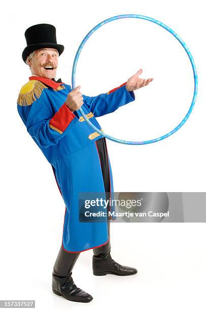 ringmaster - plastic hoop stock pictures, royalty-free photos & images