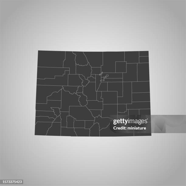 Colorado Political Map Photos and Premium High Res Pictures - Getty Images