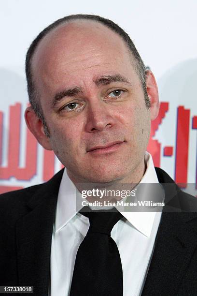 Todd Barry arrives at the "Wreck It Ralph" Australian premiere on December 2, 2012 in Sydney, Australia.