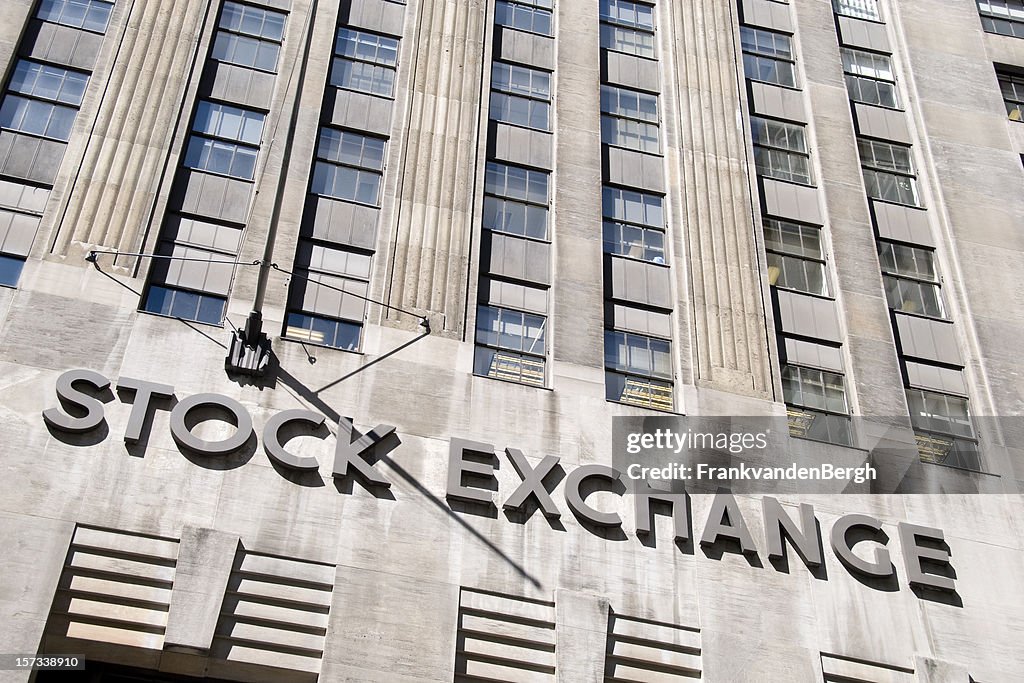 Stock Exchange Sign