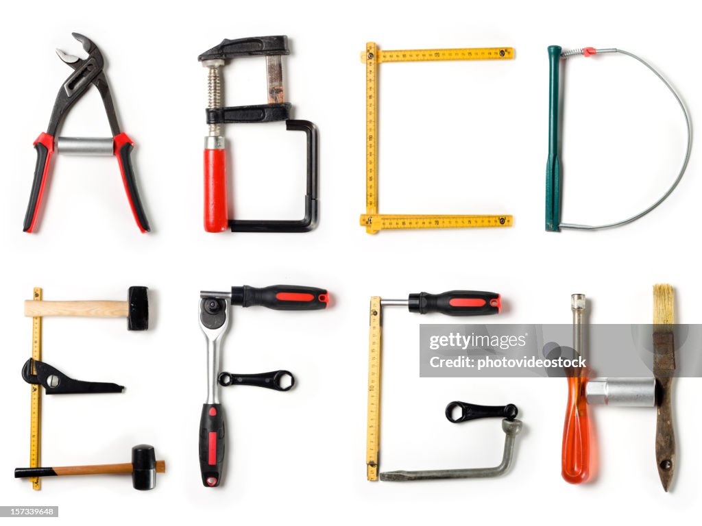 XXL Home Improvement Alphabet