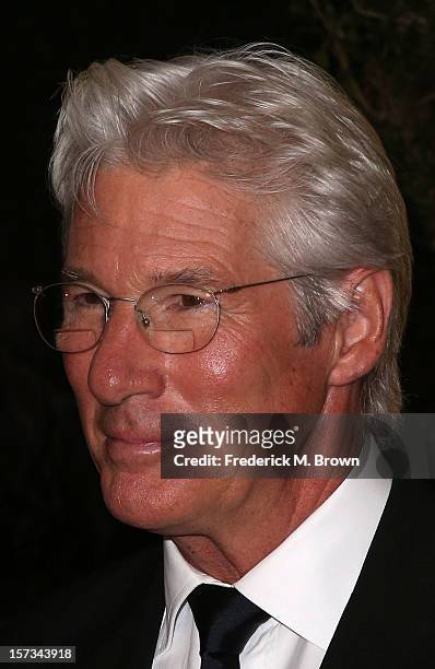 Actor Richard Gere attends the Academy Of Motion Picture Arts And Sciences' 4th Annual Governors Awards at Hollywood and Highland on December 1, 2012...