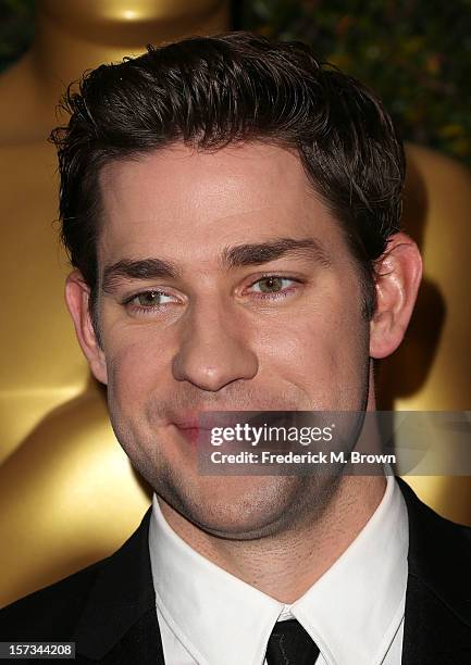 Actor John Krasinski attends the Academy Of Motion Picture Arts And Sciences' 4th Annual Governors Awards at Hollywood and Highland on December 1,...