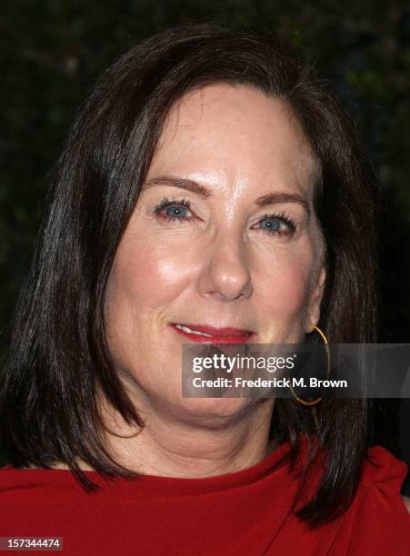 Kathleen Kennedy attends the Academy Of Motion Picture Arts And Sciences' 4th Annual Governors Awards at Hollywood and Highland on December 1, 2012...