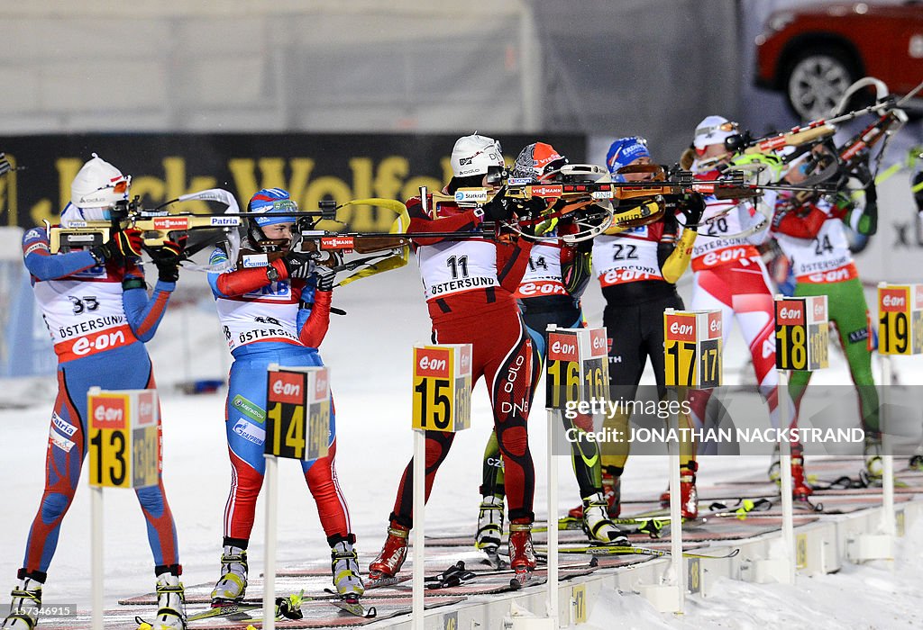 BIATHLON-IBU-WORLD CUP-WOMEN-PURSUIT