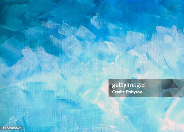 ilustraciones, imágenes clip art, dibujos animados e iconos de stock de blue sky, pintura acrílica al estilo del impresionismo - acrílico