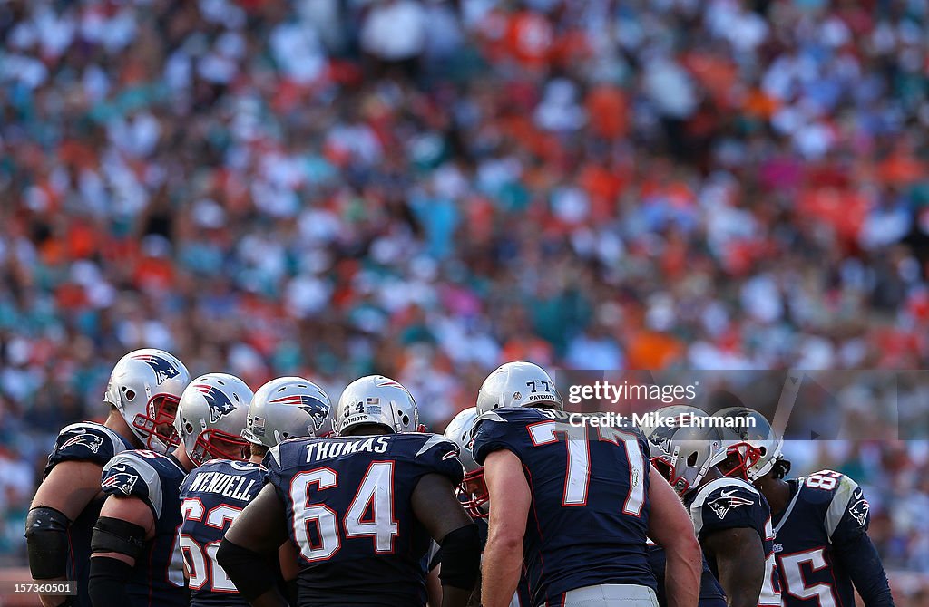 New England Patriots v Miami Dolphins