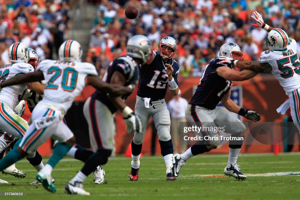 New England Patriots v Miami Dolphins