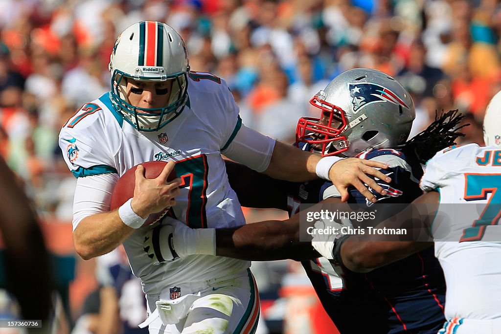 New England Patriots v Miami Dolphins