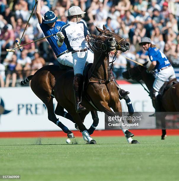 De Narvaez of Pilara in action during a polo match between La Dolfina and Pilara as part of the 119th Argentina Open Polo Championship on December...