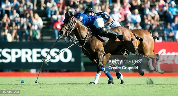 De Narvaez of Pilara in action during a polo match between La Dolfina and Pilara as part of the 119th Argentina Open Polo Championship on December...