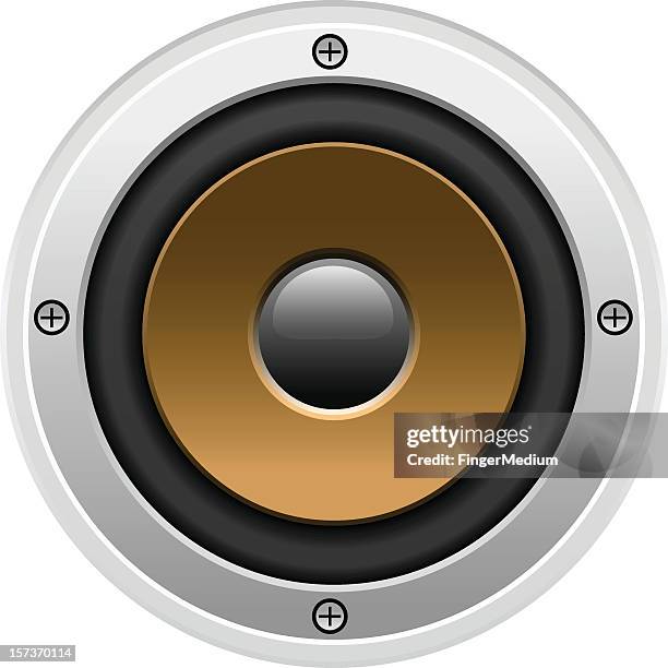 speaker - amplifier stock illustrations