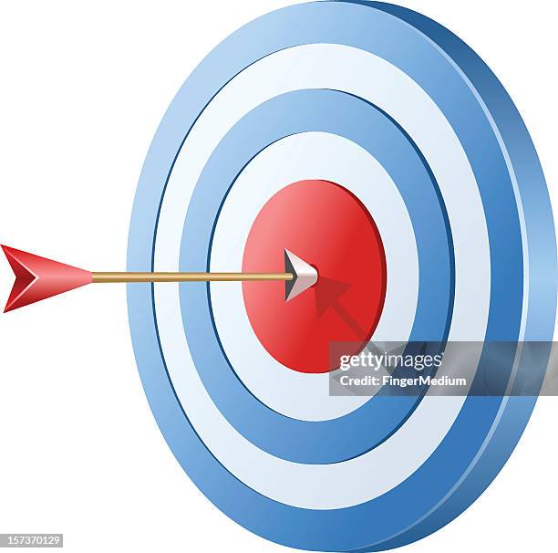 target - record breaking stock illustrations