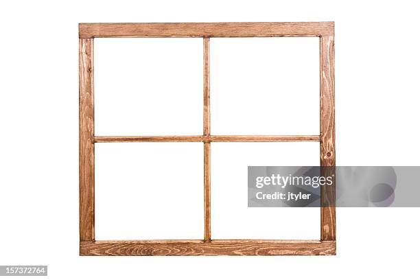 window frame - fensterrahmen stock-fotos und bilder