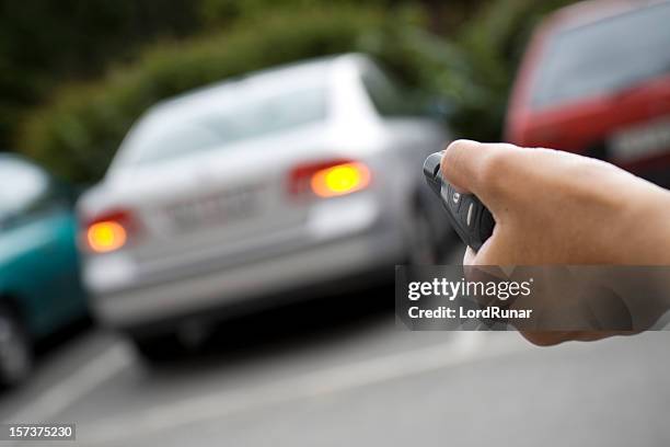unlocking car - car blinker stock pictures, royalty-free photos & images