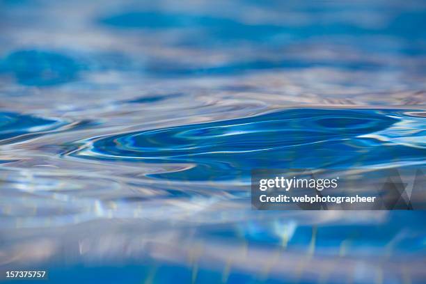 water pattern - swimming pool texture stockfoto's en -beelden