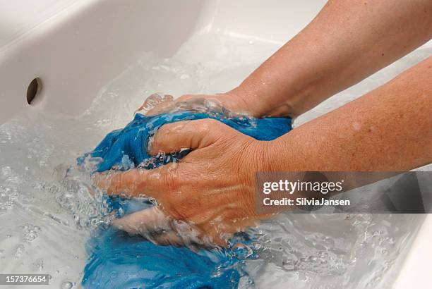 hand washing cloths - laundry stock pictures, royalty-free photos & images