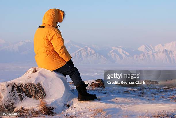 isola di baffin. - inuit foto e immagini stock